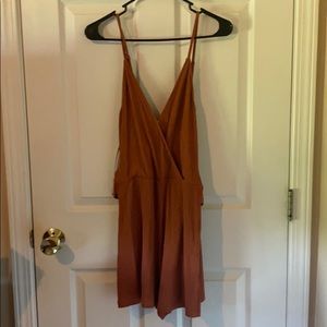 Burnt Orange Romper